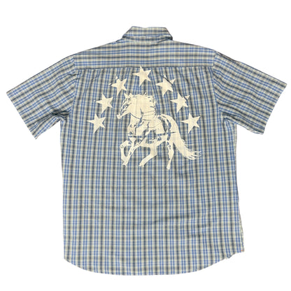 CAMISA SUKI MANGA CORTA SERIGRAFÍA BLANCA SK205