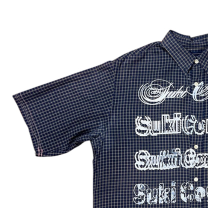 CAMISA SUKI MANGA CORTA SERIGRAFÍA BLANCA SK226