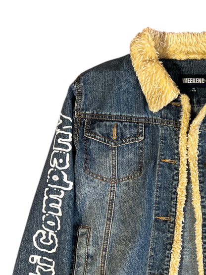 CHAMARRA DENIM BORREGO SUKI WKSB01