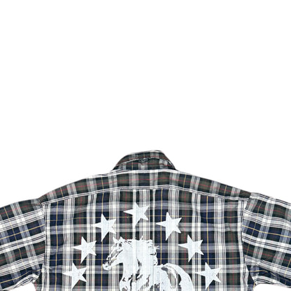 CAMISA SUKI MANGA CORTA SERIGRAFÍA BLANCA SK218