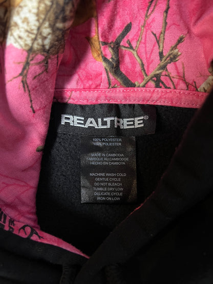 SUDADERA REALTREE CAMO ROSA