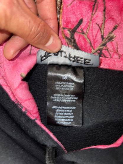 SUDADERA REALTREE CAMO ROSA