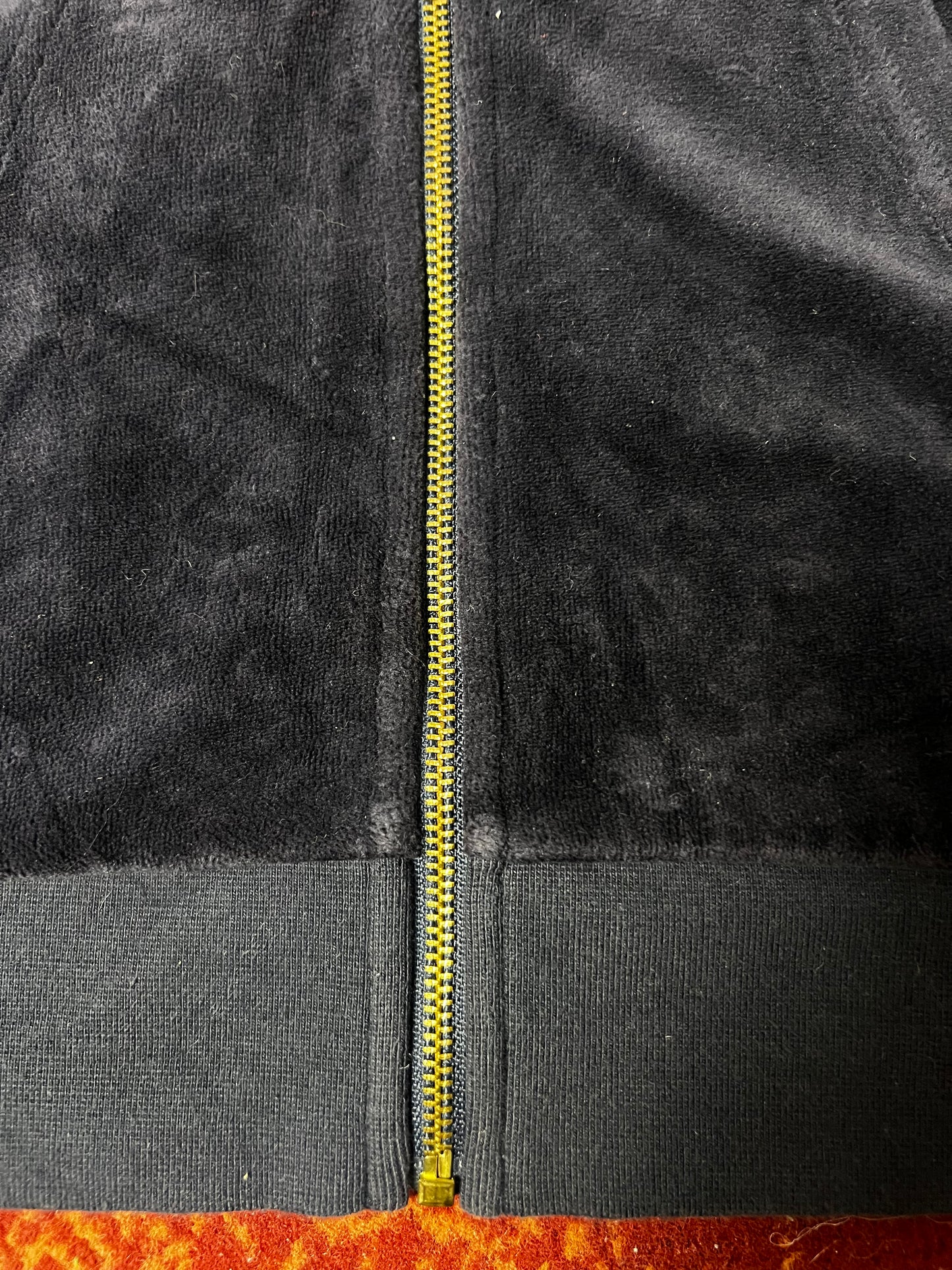 HOODIE JUICY COUTURE VELOUR ZIP