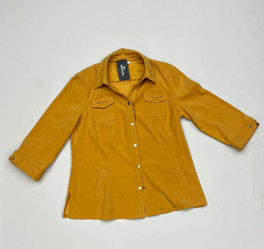 SOBRE CAMISA ANTE AMARILLO / XL