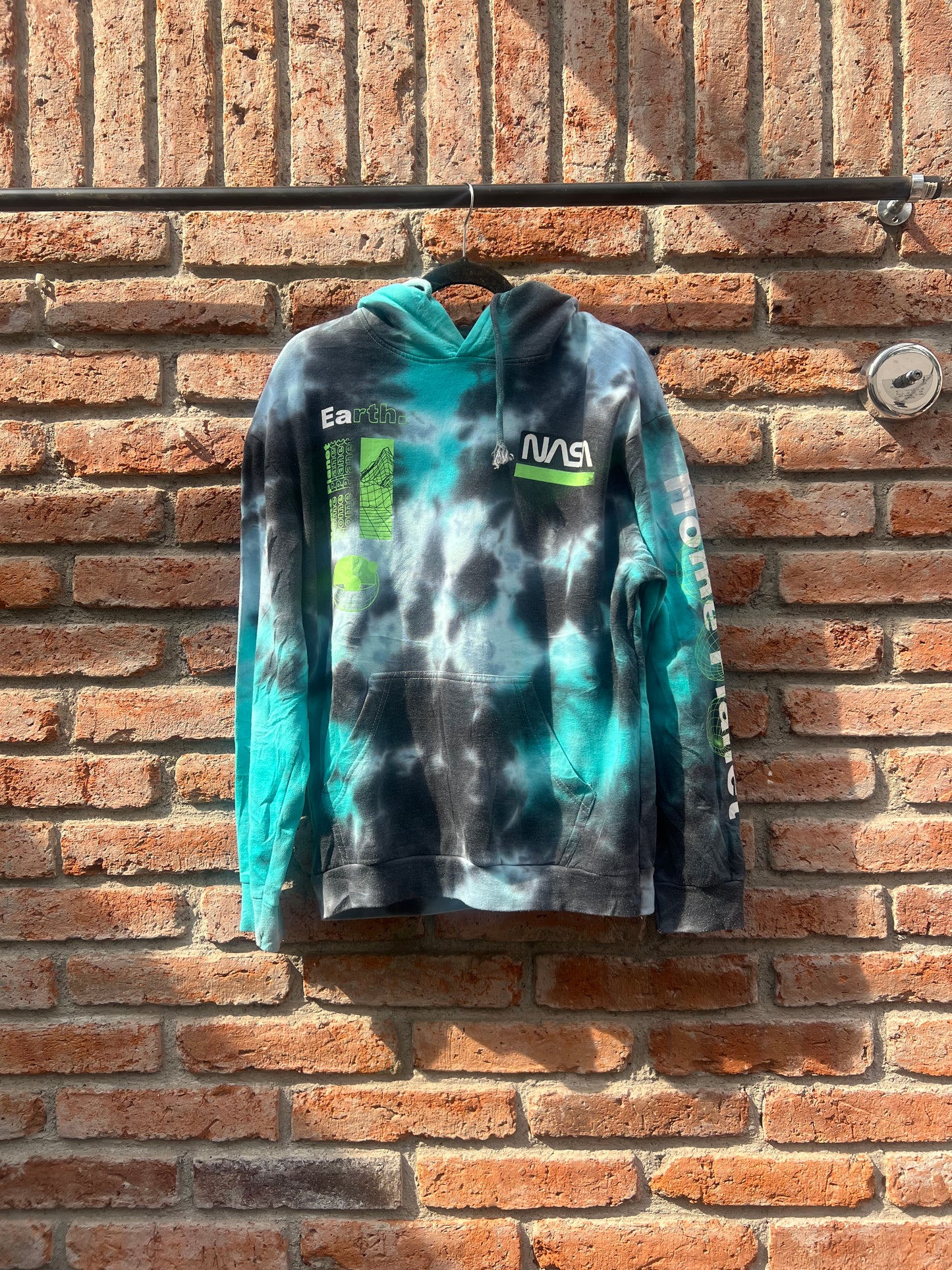 Hoodie tiedie azul nasa