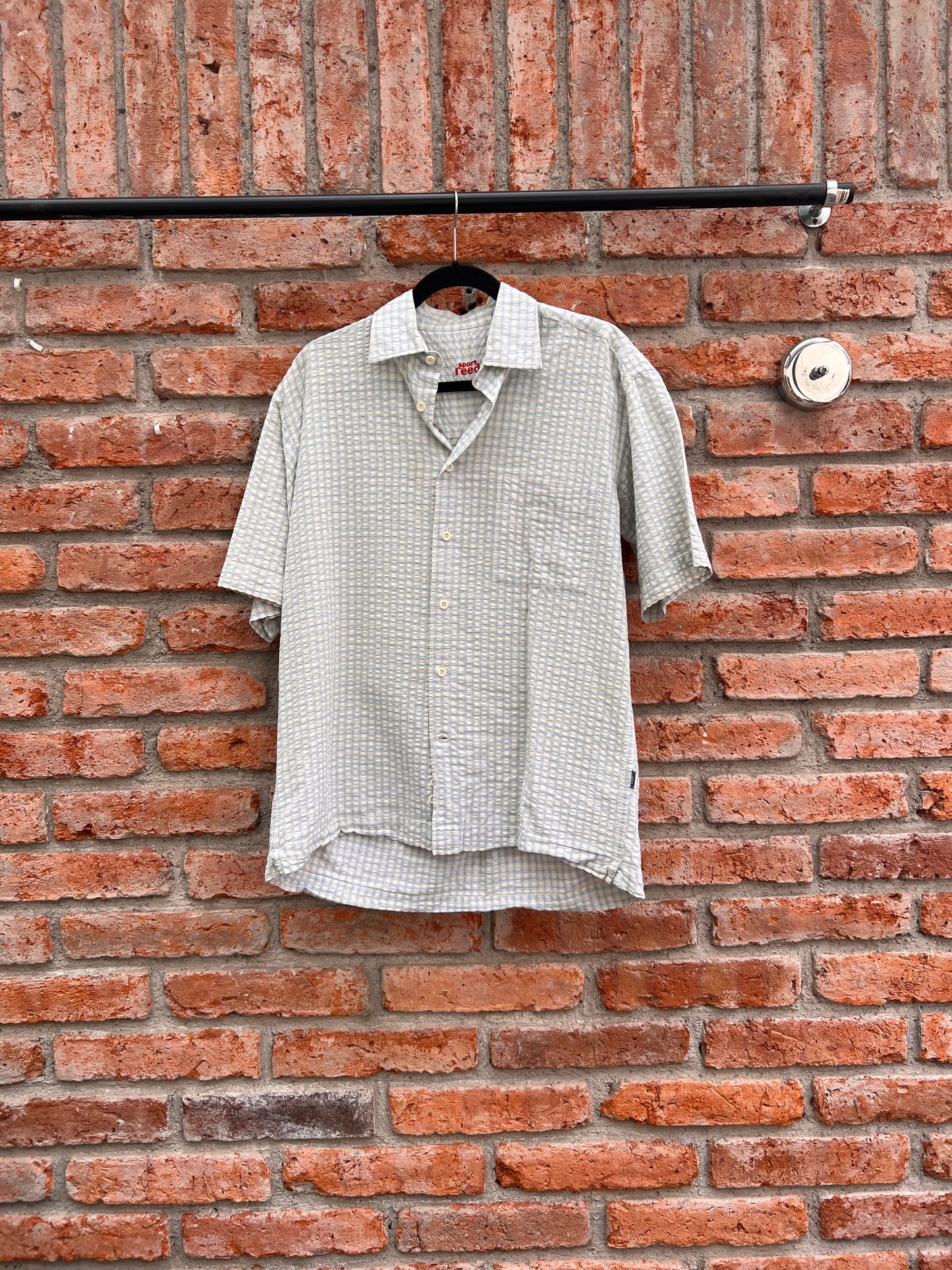 CAMISA AZUL SPORT RED CUADROS
